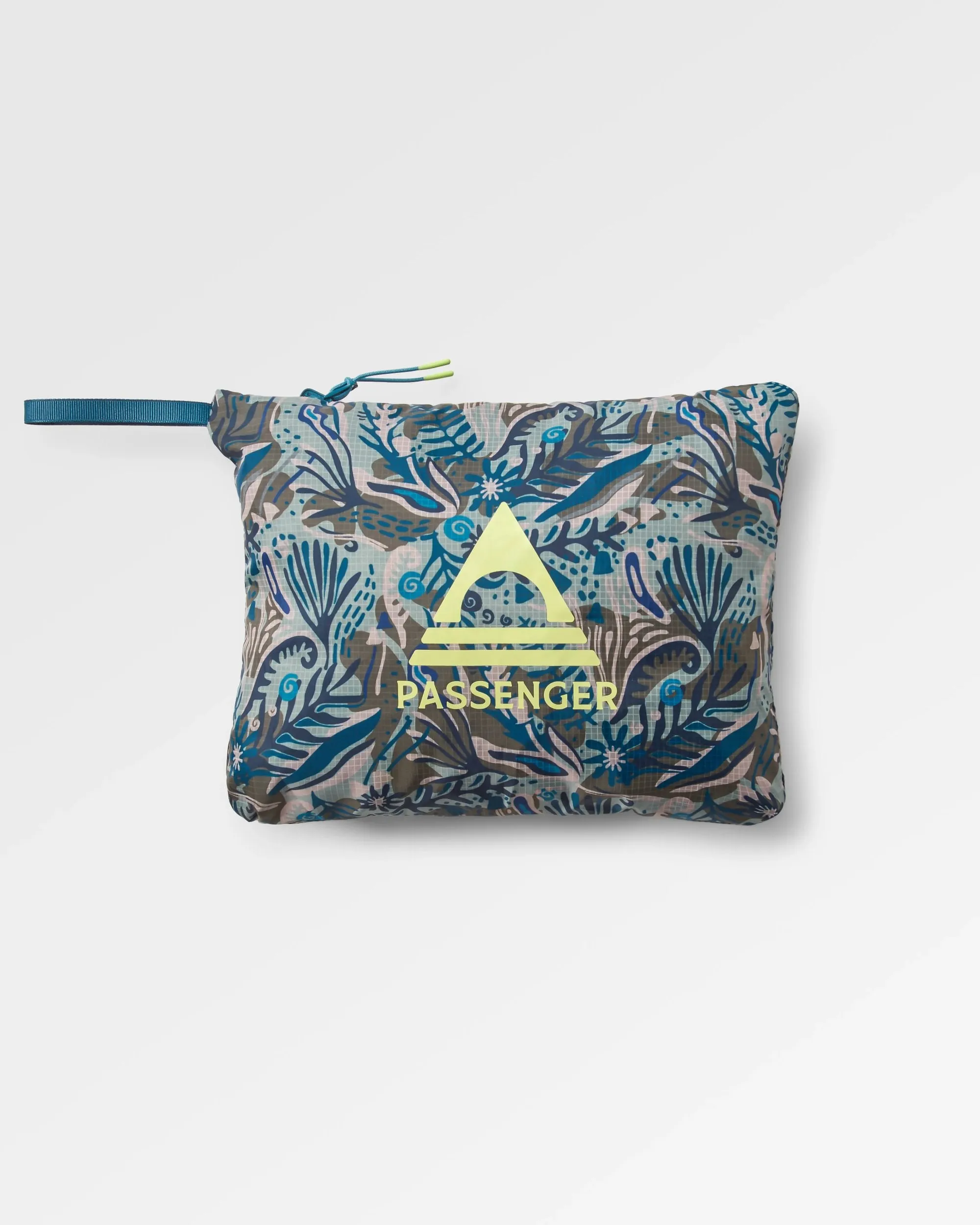 Anorak coupe-vent recyclé Viento - Abstract Seaweed Pistachio