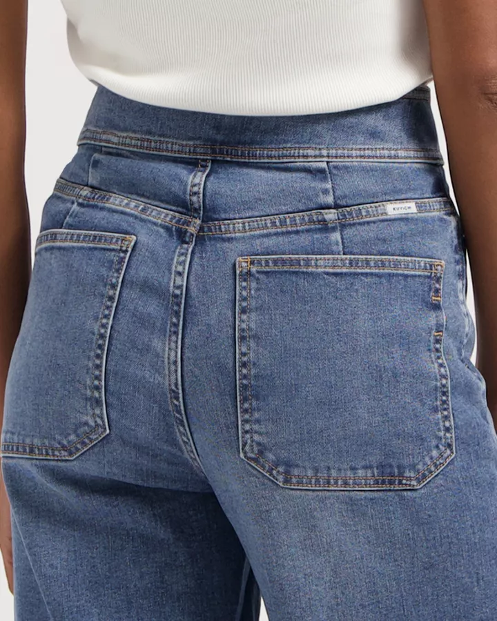 KUYICHI - Jeans Farrah Worker en coton régénératif