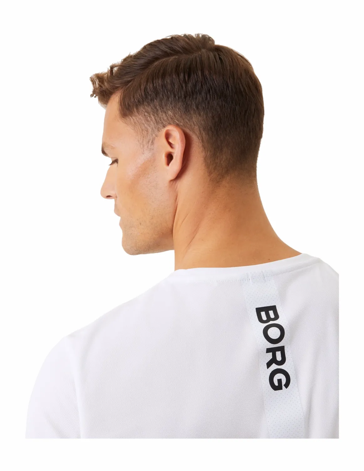 T-shirt Björn Borg Homme Ace T-shirt Stripe Brilliant White